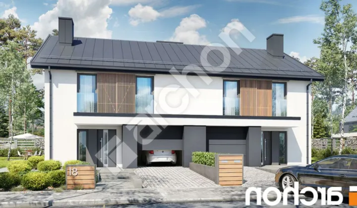 bliźniak, 5 pokoi Gowino