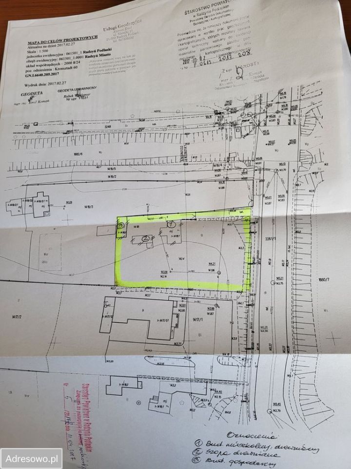 Działka budowlana Radzyń Podlaski, ul. Jana Pawła II. Zdjęcie 3