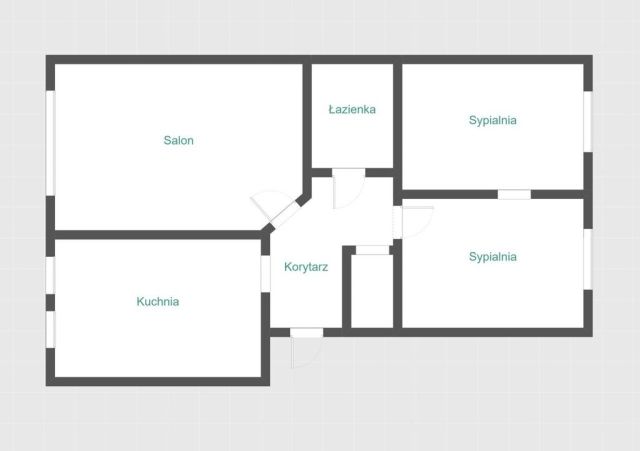 Mieszkanie 3-pokojowe Łódź Bałuty. Zdjęcie 8