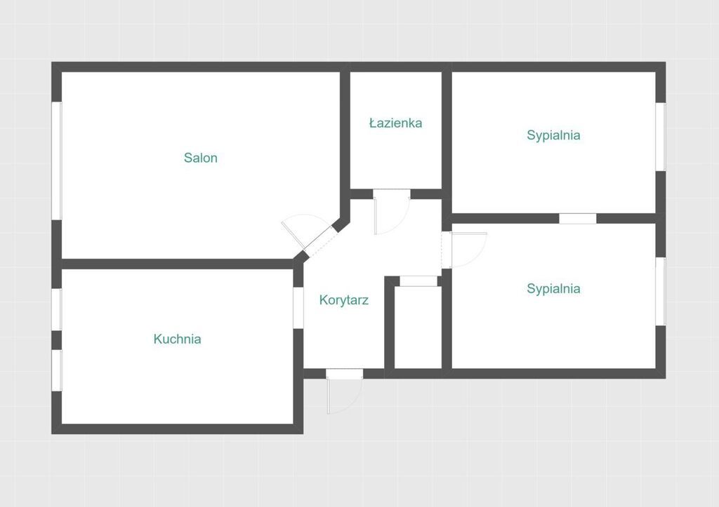 Mieszkanie 3-pokojowe Łódź Bałuty. Zdjęcie 8