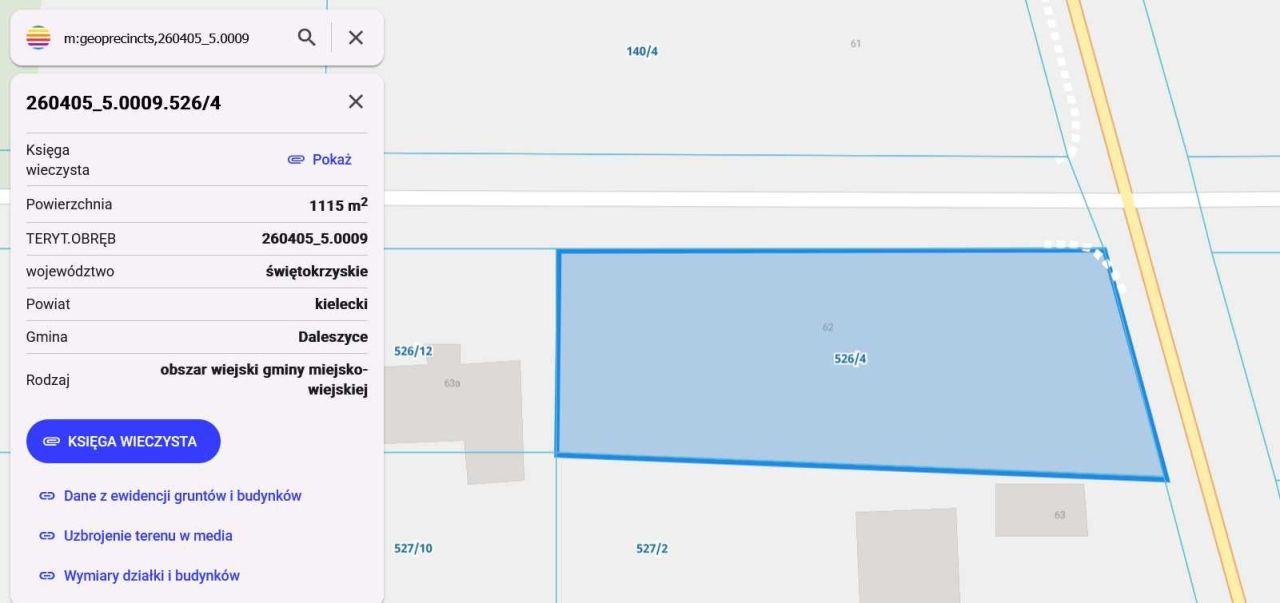 Działka budowlana Mójcza. Zdjęcie 2