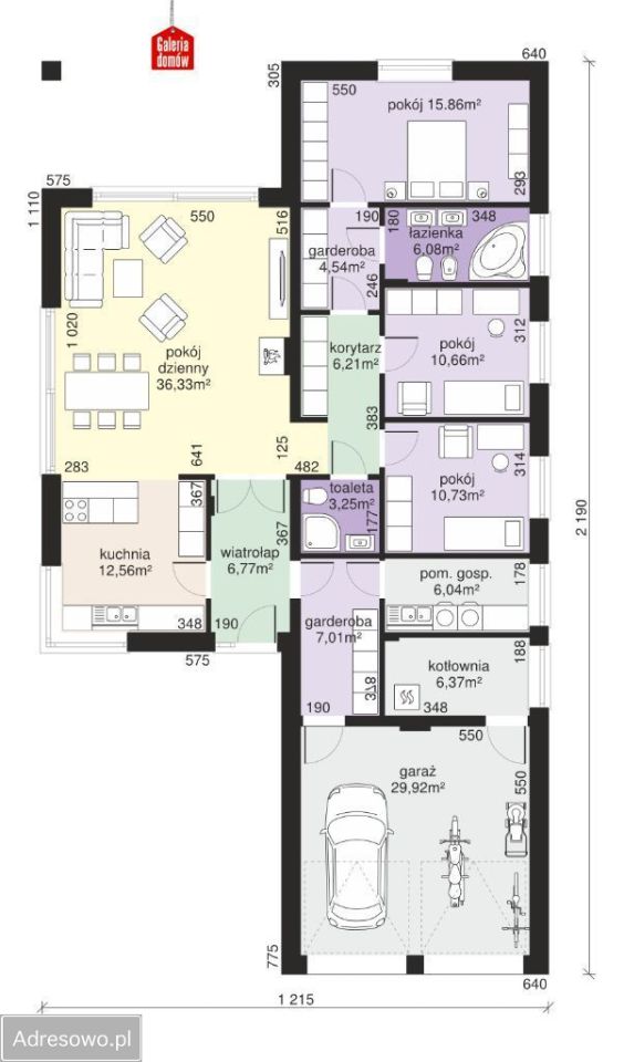 dom wolnostojący, 4 pokoje Młodzieszyn, ul. Dębowa. Zdjęcie 13