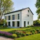 bliźniak, 5 pokoi Łomianki Dolne, ul. Brzegowa. Zdjęcie 2