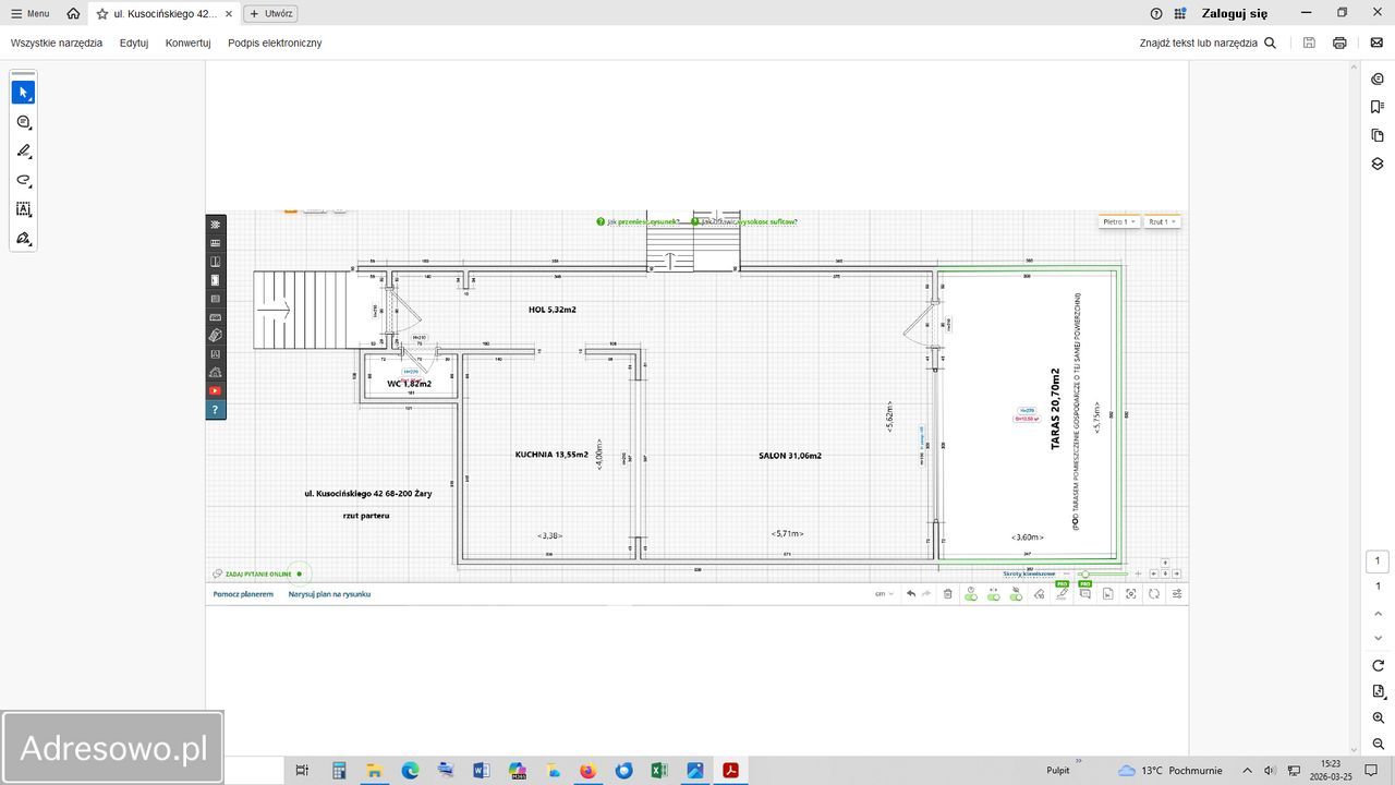 dom szeregowy, 5 pokoi Żary, ul. Janusza Kusocińskiego. Zdjęcie 11