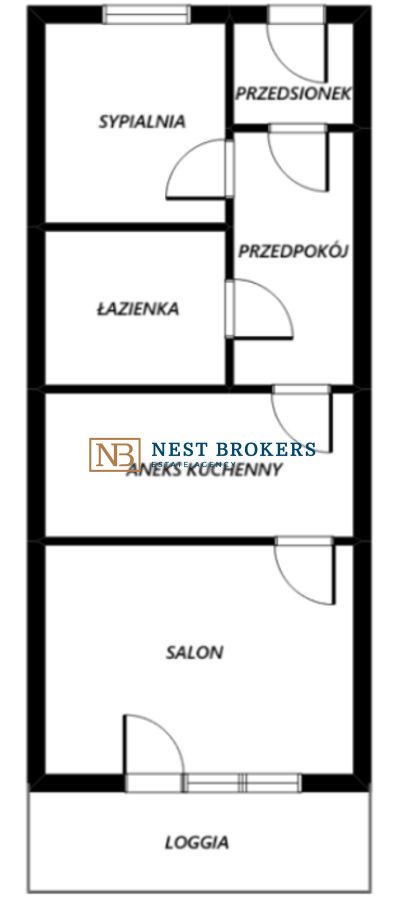 Mieszkanie 2-pokojowe Kraków Podgórze, ul. Nowosądecka. Zdjęcie 16