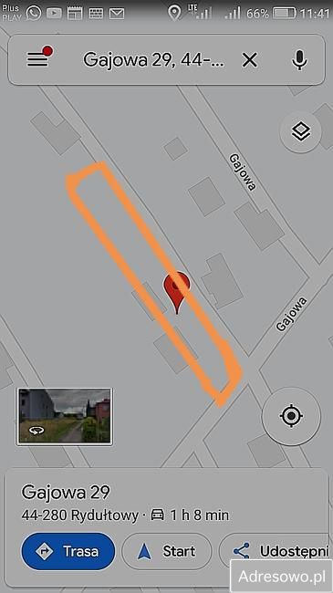 Działka budowlana Rydułtowy, ul. Gajowa. Zdjęcie 5