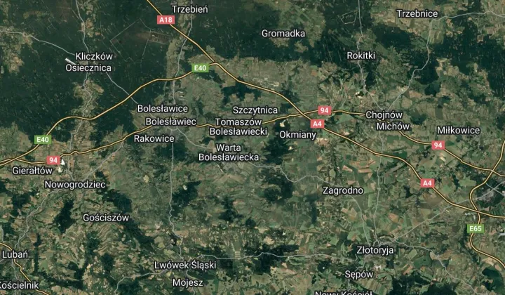 Działka budowlana Lubków