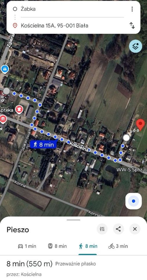 Działka rolno-budowlana Biała. Zdjęcie 2