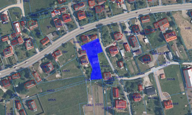 Działka budowlana Krzeczów, ul. Cicha. Zdjęcie 1