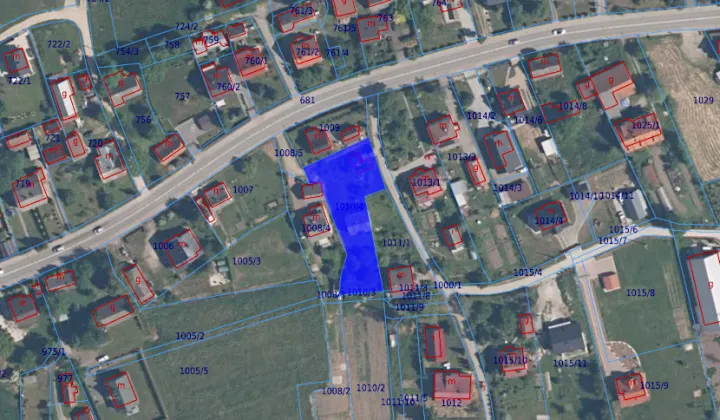 Działka budowlana Krzeczów, ul. Cicha