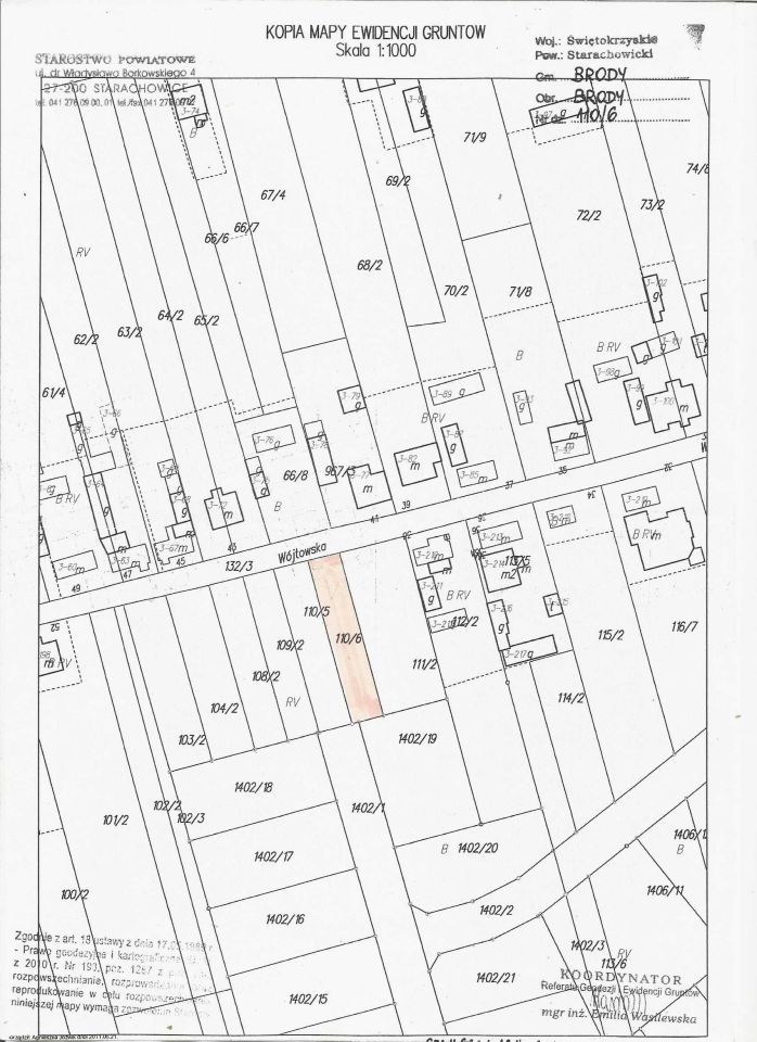 Działka budowlana Brody. Zdjęcie 2