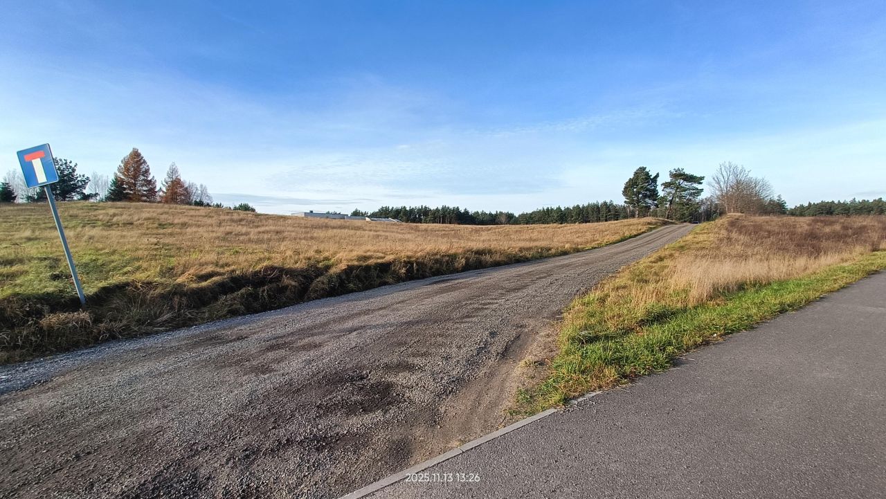 Działka inwestycyjna Kościerzyna-Wybudowanie, ul. Kościerska