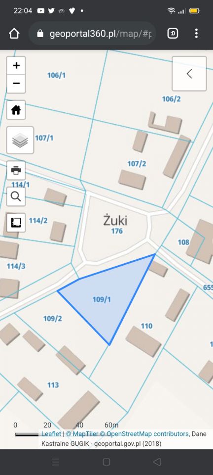 Działka budowlana Żuki. Zdjęcie 4