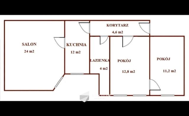 Mieszkanie 3-pokojowe Bydgoszcz Śródmieście, ul. Dworcowa. Zdjęcie 17