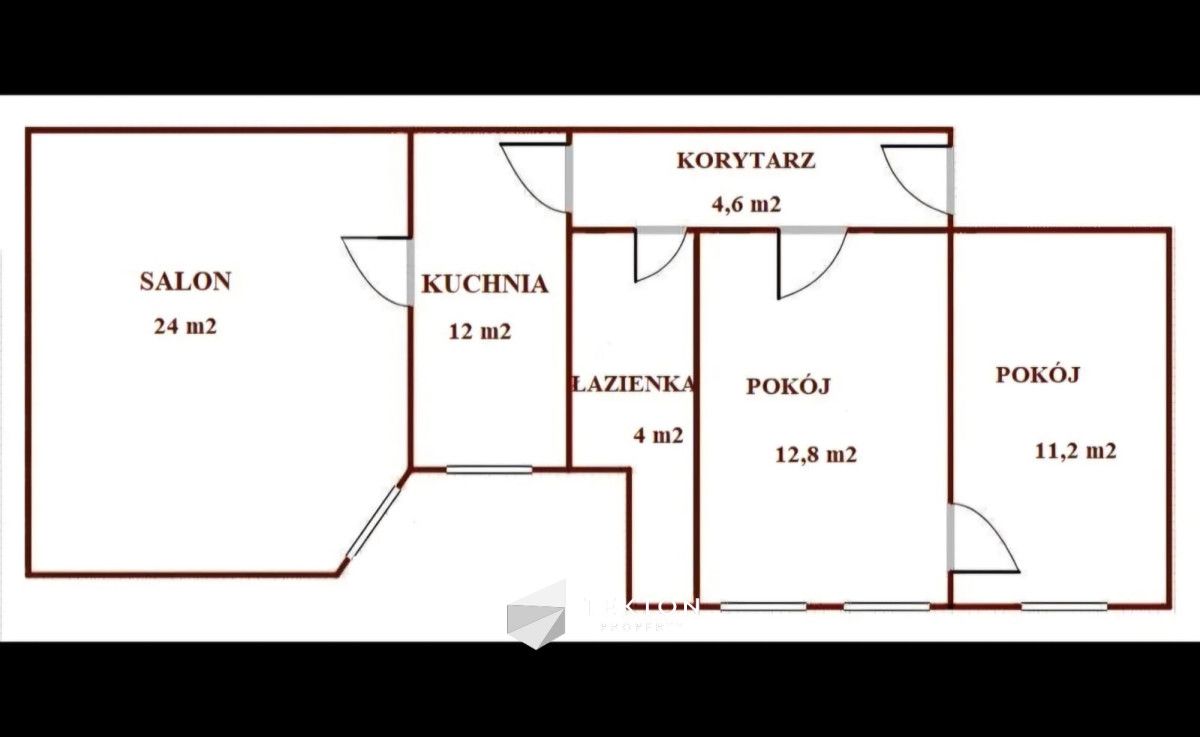 Mieszkanie 3-pokojowe Bydgoszcz Śródmieście, ul. Dworcowa. Zdjęcie 17