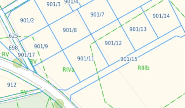 Działka budowlana Kuflew