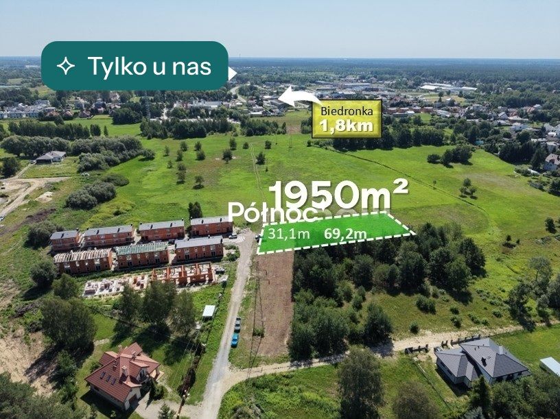 Działka budowlana Radzymin, ul. Przejazdowa. Zdjęcie 1