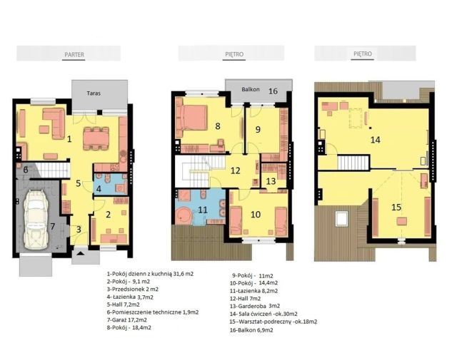 dom szeregowy, 5 pokoi Warszawa Białołęka, ul. Zdziarska. Zdjęcie 2