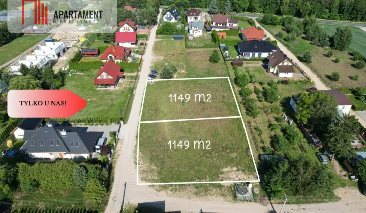 Działka inwestycyjna Tuchola