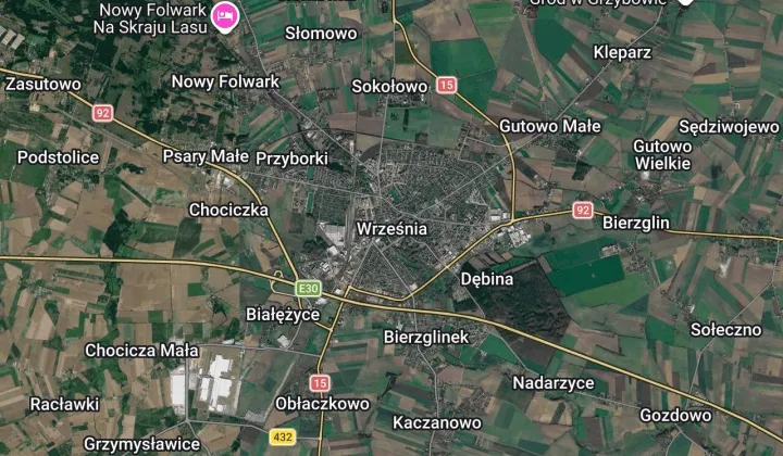 Działka rod Września