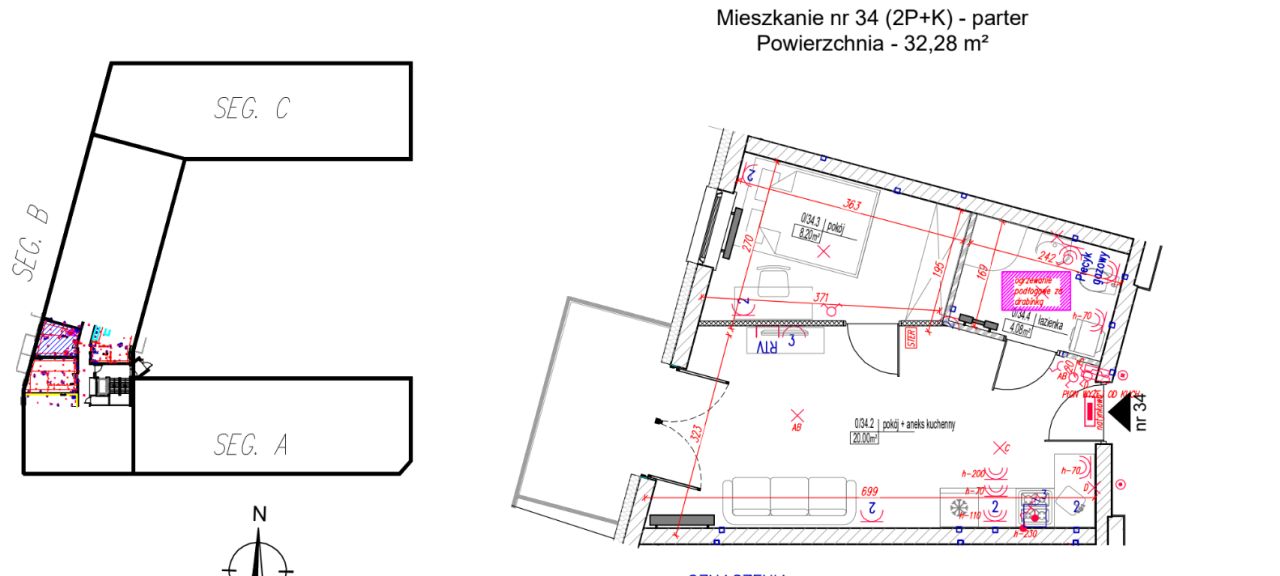 Mieszkanie 2-pokojowe Dominów, ul. Piękna. Zdjęcie 10