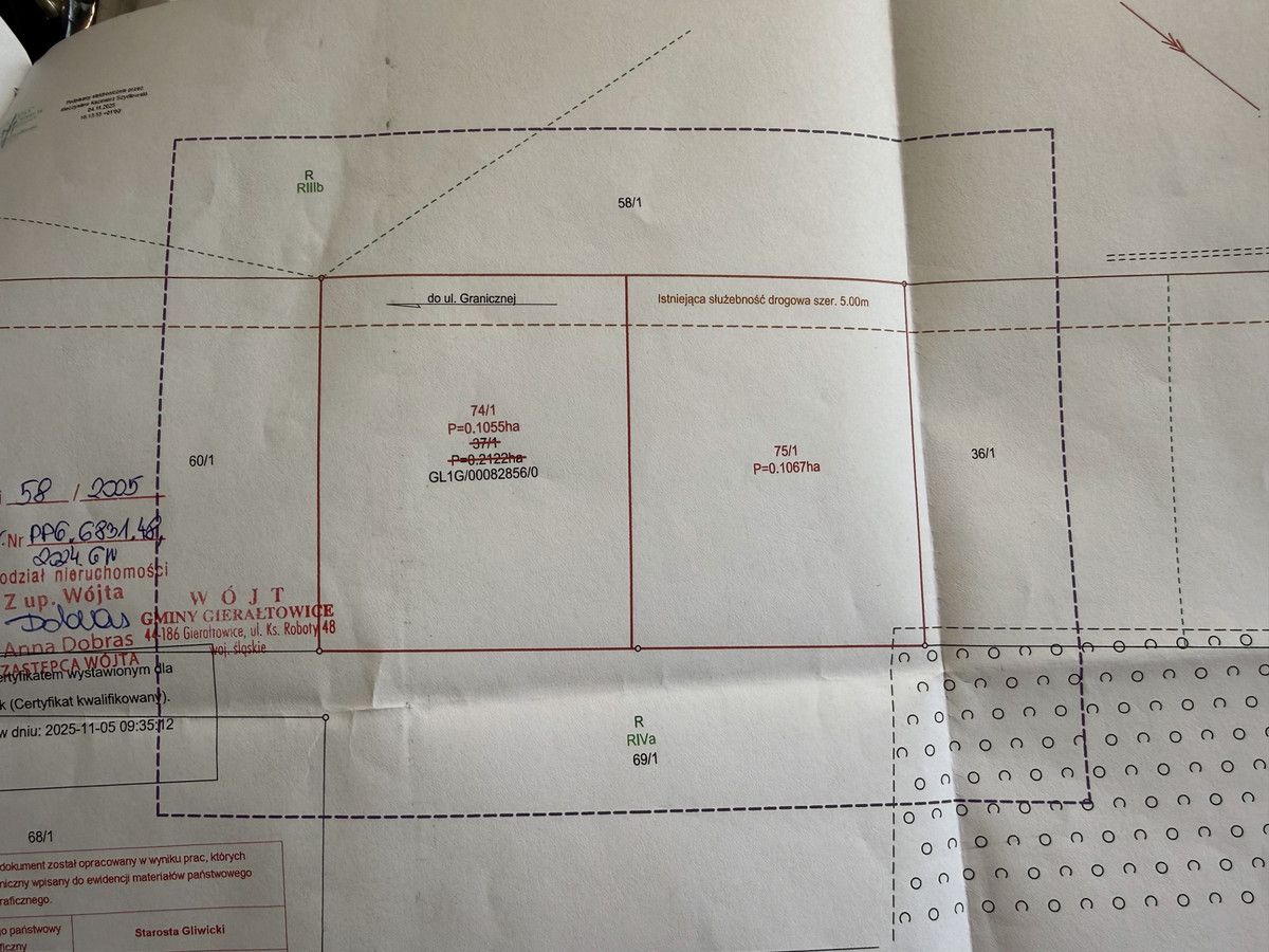 Działka budowlana Przyszowice. Zdjęcie 5