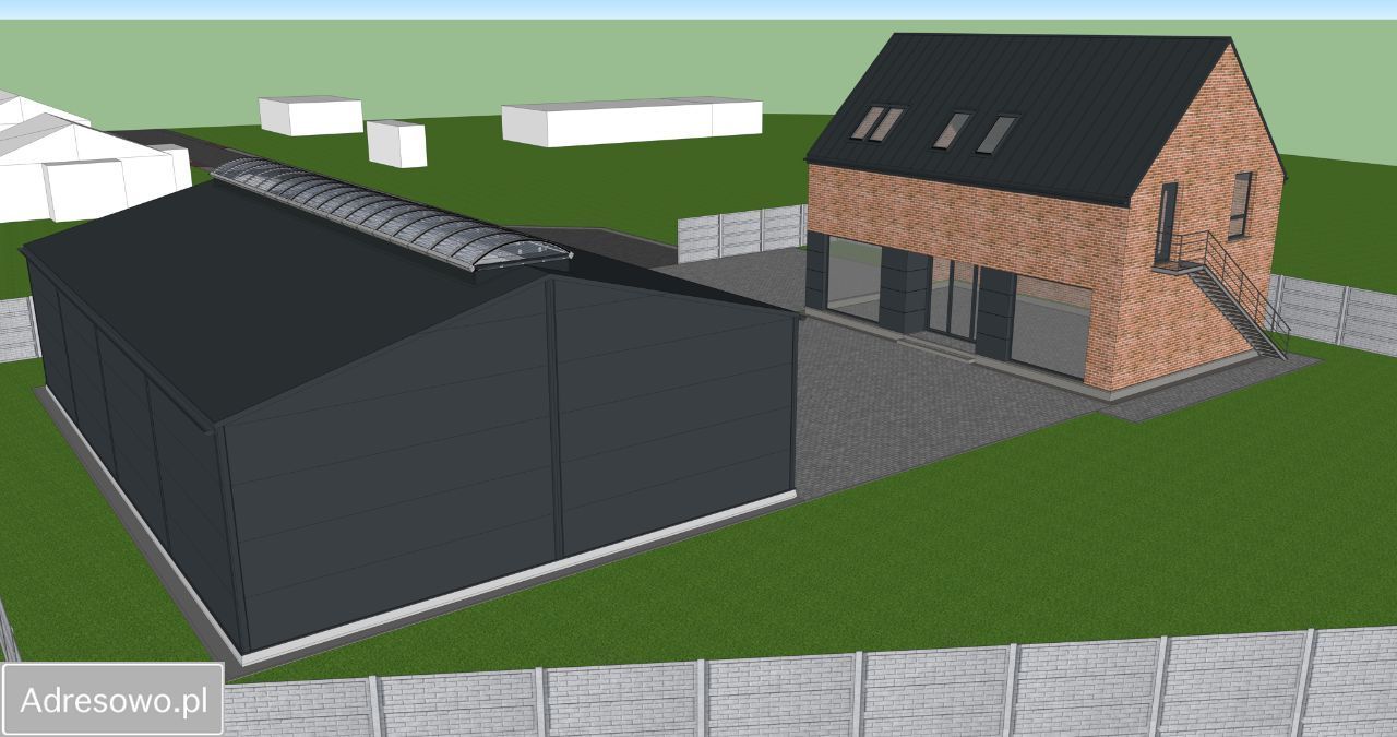 Hala/magazyn Byków, ul. Kwiatowa. Zdjęcie 2