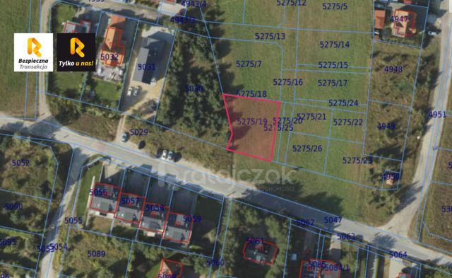 Działka inwestycyjna Gdynia Chwarzno-Wiczlino, ul. Kazimierza Małkowskiego. Zdjęcie 1