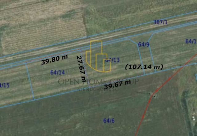 Działka budowlana Lubin. Zdjęcie 4