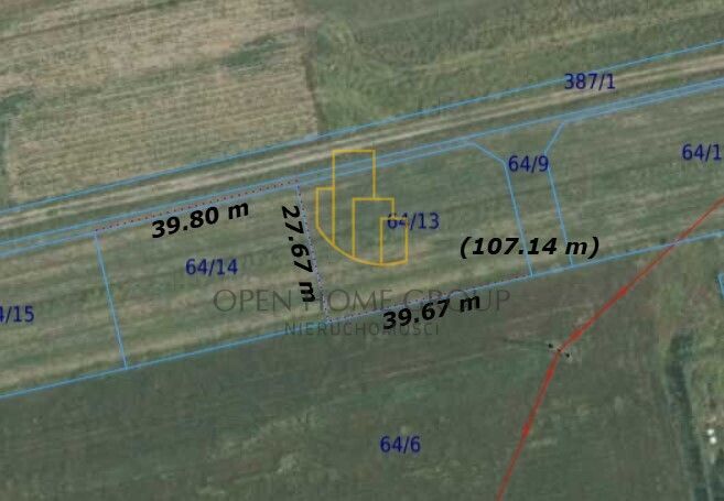 Działka budowlana Lubin. Zdjęcie 4