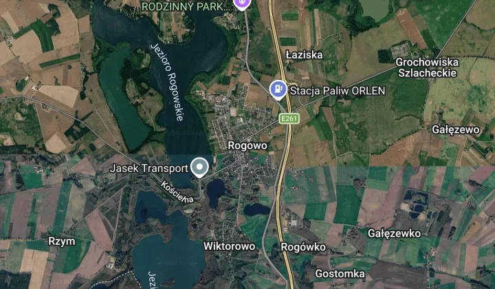 Działka rekreacyjna Rogowo