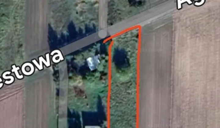 Działka rekreacyjna Mstowo