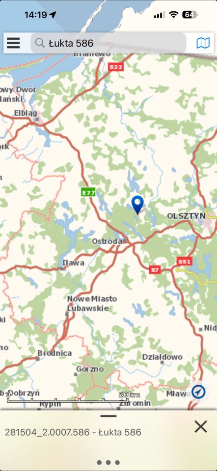 Działka budowlana Łukta, Łukta. Zdjęcie 16