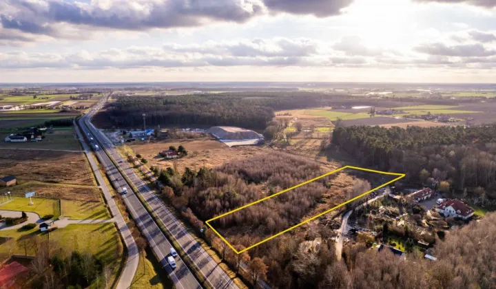 Działka inwestycyjna Załuski