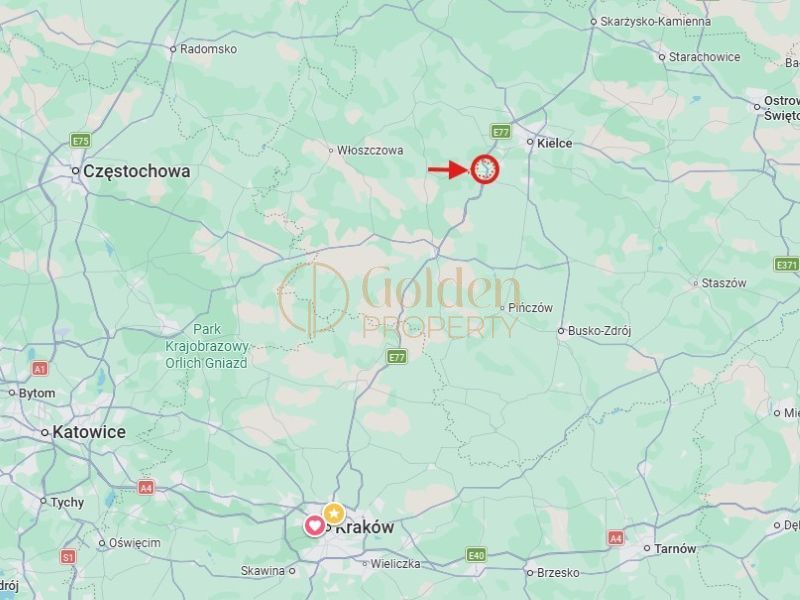 Działka inwestycyjna Chęciny. Zdjęcie 2