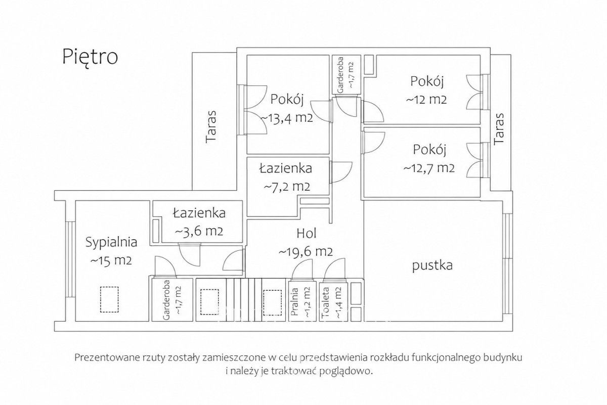 bliźniak, 6 pokoi Słupno, ul. Fryderyka Chopina. Zdjęcie 31