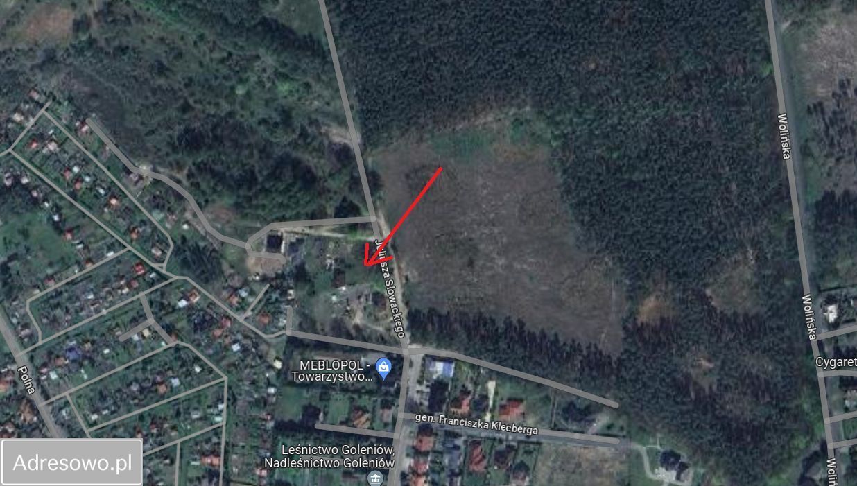 Działka rolna Goleniów, ul. Juliusza Słowackiego. Zdjęcie 3