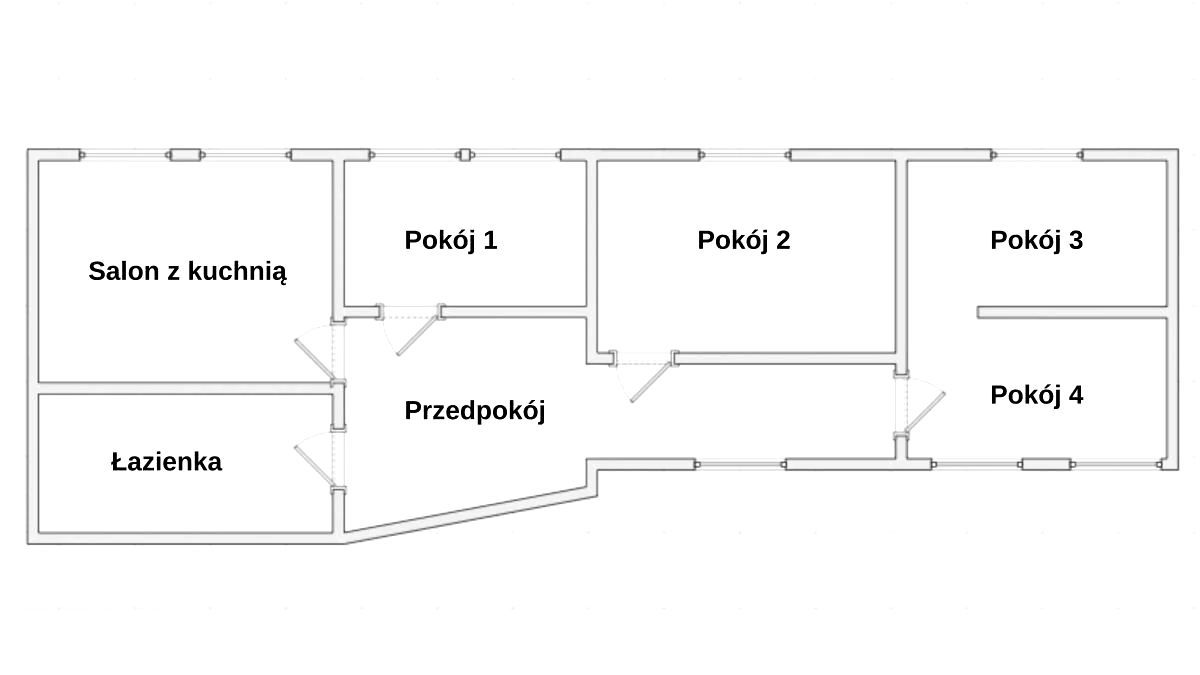Mieszkanie 5-pokojowe Chorzów, ul. Katowicka. Zdjęcie 15