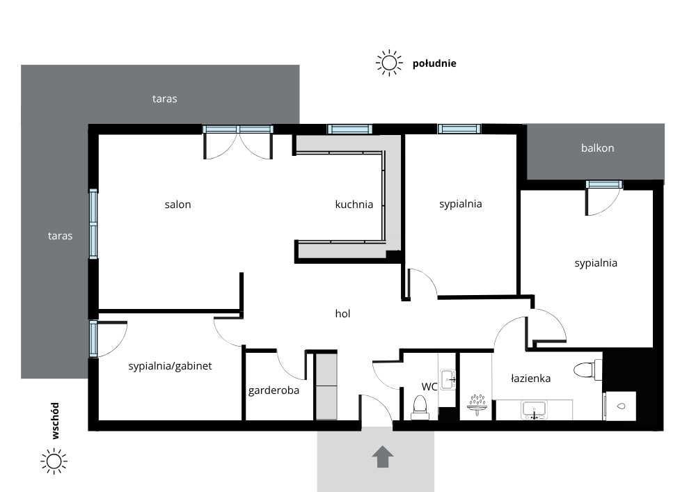 Mieszkanie 4-pokojowe Lublin, ul. Poligonowa. Zdjęcie 8