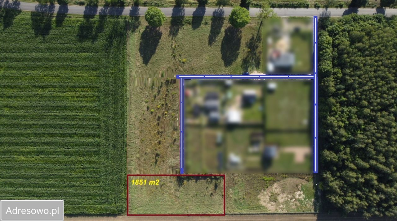 Działka budowlana Popielżyn-Zawady. Zdjęcie 3