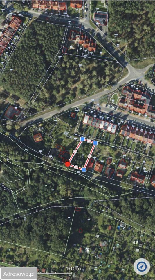 Działka budowlana Zielona Góra Centrum, ul. Szwajcarska. Zdjęcie 3