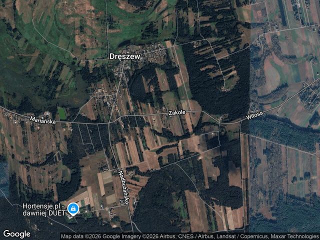 Działka rolno-budowlana Dręszew, ul. Zakole. Zdjęcie 1
