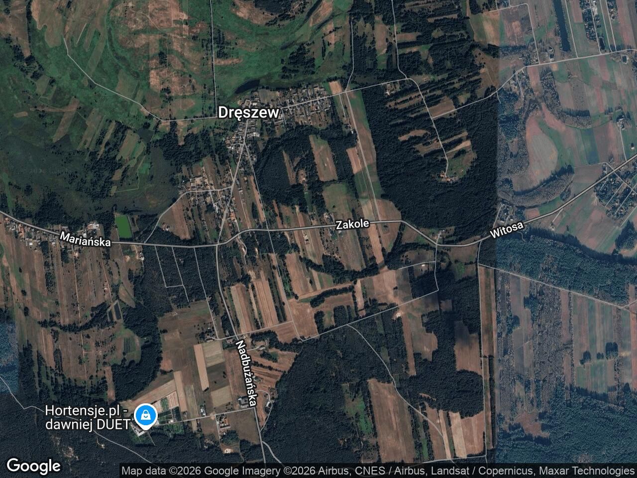 Działka rolno-budowlana Dręszew, ul. Zakole. Zdjęcie 1