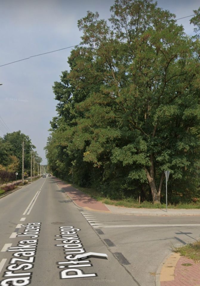 Działka inwestycyjna Wołomin Nowa Wieś, ul. Piłsudskiego