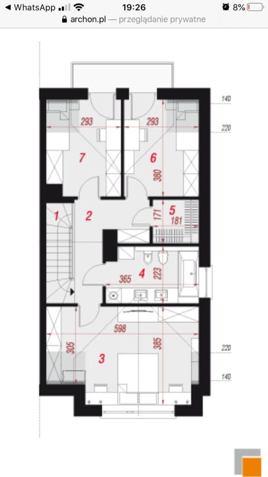 dom szeregowy, 4 pokoje Konin, ul. Cisowa. Zdjęcie 6