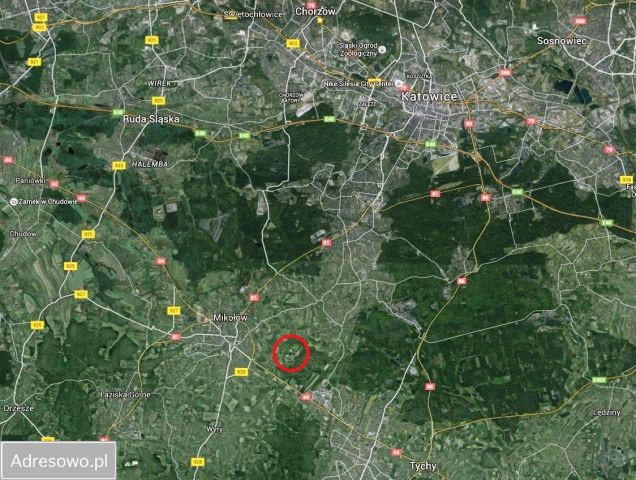 Działka budowlana Mikołów Gniotek, ul. Rolnicza. Zdjęcie 1