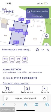 Działka budowlana Retków. Zdjęcie 1