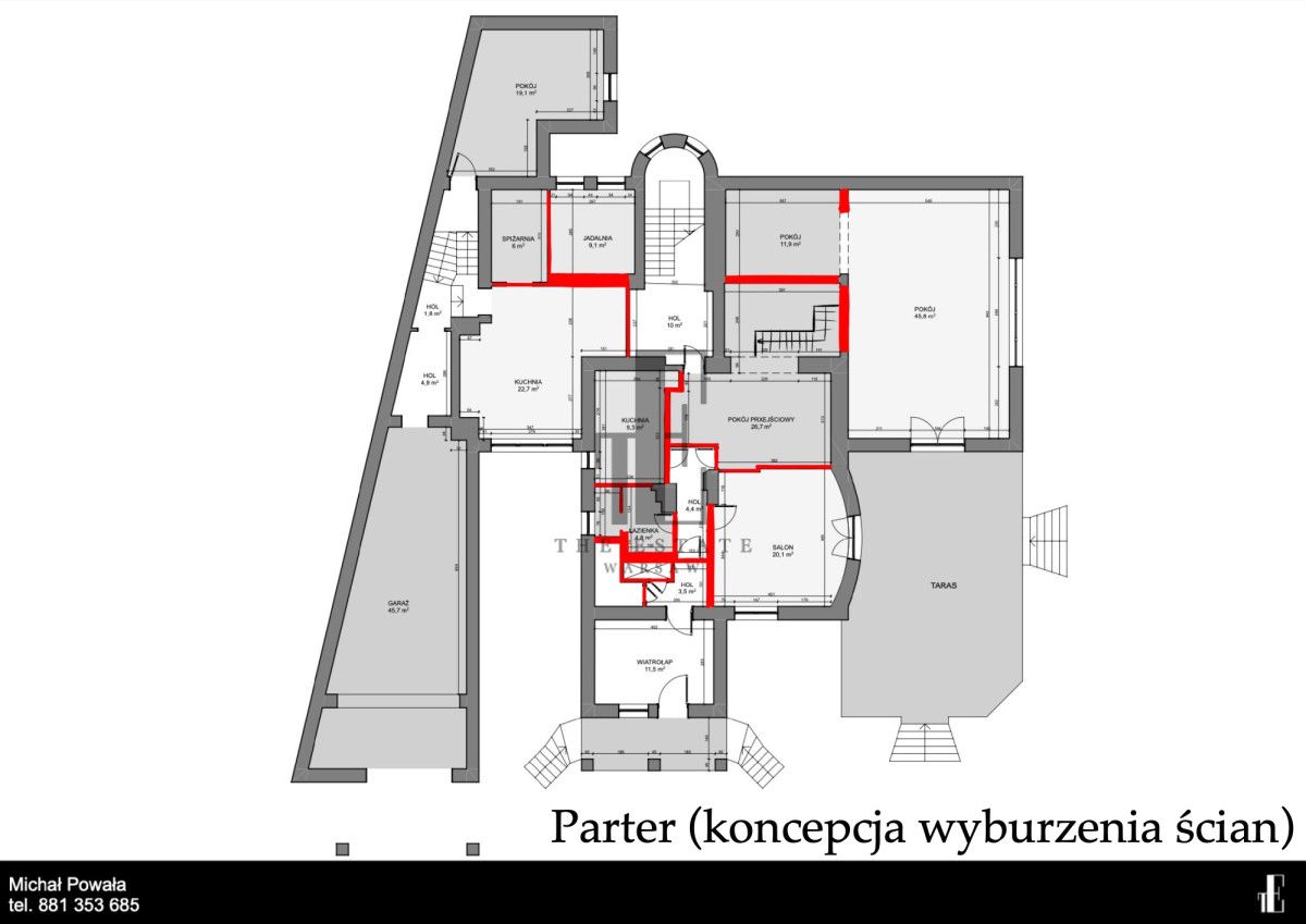 dom wolnostojący, 9 pokoi Pruszków. Zdjęcie 19