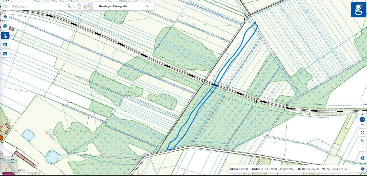 Działka leśna Wysokie Koło. Zdjęcie 3