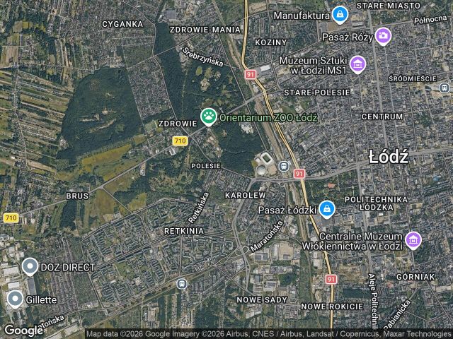 Mieszkanie 3-pokojowe Łódź Polesie, ul. Krzemieniecka. Zdjęcie 1